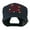Navy, variant on Loved One in Armed Forces Embroidered Cap - Red OSFM