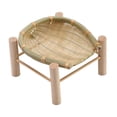 thumbnail image 3 of Cesta tejida de bambú para guardar verduras, ideal para armarios, cocinas y hogares. 16cm, 3 of 9