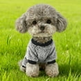 thumbnail image 3 of Winter Warm Knitted Sweater For Small Dogs Cozy Soft Apparel Comfortable Puppy Clothing Indoor Outdoor Use Machine Washable, 3 of 5