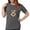 Charcoal, variant on - Sigma Alpha Iota Colored Crest T Shirt - Womens Comfort Colors® Shirt