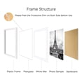 thumbnail image 5 of DIY Photo Frame for Wall and Tabletop Display, PVC Picture Frame Set, Poster Frame for Home Office Gallery, Versatile Photo Holder for Modern Home Decoration, 5 of 5
