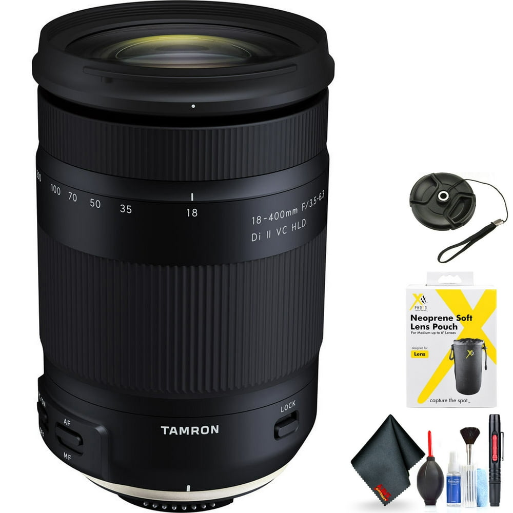 Tamron 18-400mm f/3.5-6.3 Di II VC HLD Lens for Nikon F for Nikon F ...