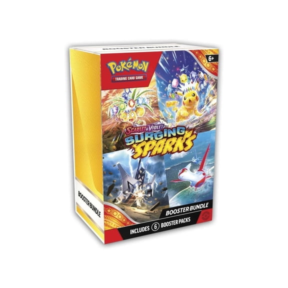 Pokémon TCG: Scarlet Violet-Surging Sparks Booster Bundle (6 Packs)