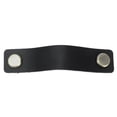 thumbnail image 4 of Tiradores De Cajón De Cuero PU, Manijas De Gabinete Simples Modernas De Hermoso Diseño Europeo Exquisito Con Tornillo Para Maleta Para Armario Para Puerta ANGGREK Negro, 4 of 8