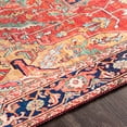 thumbnail image 4 of Livabliss Area Rugs for Living Room, 5x7 Iris Traditional Red Rug, Bedroom Dining Room Home Decor Stain Resistant Carpet (5' x 7'6"), 4 of 9