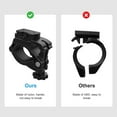 thumbnail image 3 of HOT Bike Light Mount Bracket - Upgrade Nylon Material Bicycle Lights Holder Fit for 0.86-1.39 Inch Handlebars, 3 of 4