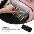 thumbnail image 3 of Soimiss 1Pc Black Makeup Brush Bag Cosmetic Storage Pouch Travel Organizer for Toiletries and Accessories, 3 of 7