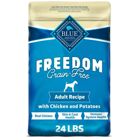 UPC: 0859610006809 | Blue Buffalo Freedom Chicken Dry Dog Food for Adult Dogs  Grain-Free  24 lb. Bag