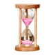 thumbnail image 1 of Reloj de arena multiusos para niños y adultos, decoración del hogar, reloj de arena, sala de estar. rosa, 1 of 9