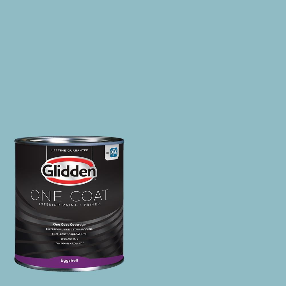 Glidden One Coat, Interior Paint + Primer, Kingston Aqua