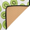 thumbnail image 4 of Kiwi Fruit Pattern Memory Foam Area Rug 31"x20" Non Slip, Absorbent, Fade Proof for Living Room, Bedroom, Office, 4 of 7