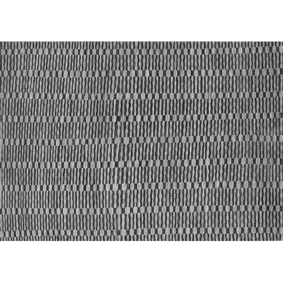 Ahgly Company Indoor Rectangle Abstract Gray Contemporary Area Rugs, 7' x 9'