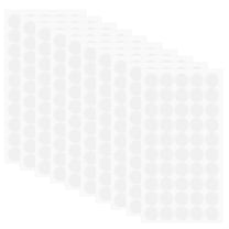 500 PCS Double Sided Adhesive Dots, 20mm Transparent Reusable Glue Dots, Removable & Residue Free Sticky Pads for Home Decor, Crafts and Display