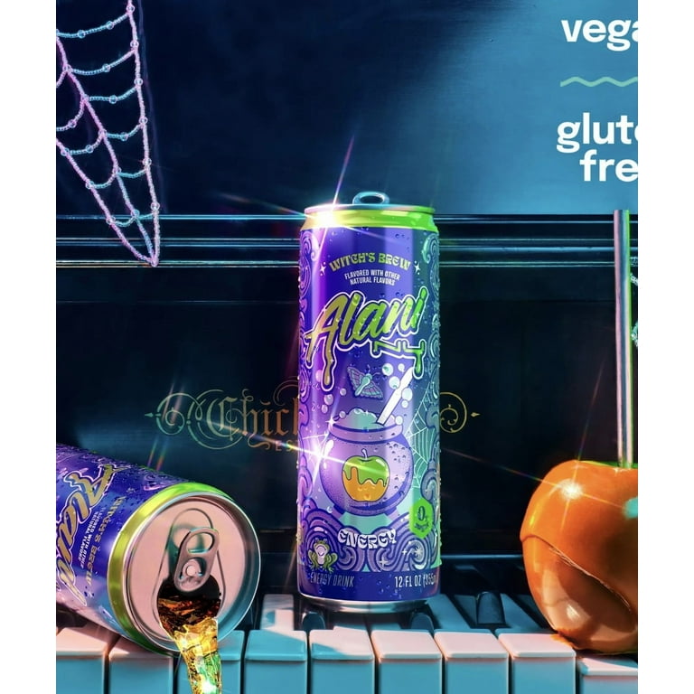 Alani Nu Sugar-Free Energy Drink, Witch's Brew 12 fl oz, 8 Pack