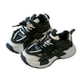 thumbnail image 3 of Staki Kid Shoes Kids Shoes Running Shoes Girls Students Sports Shoes Spring and Autumn Casual Shoes(Black,2 Big Kid), 3 of 7