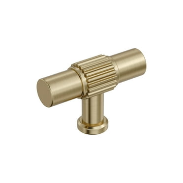 Amerock Farewind 2 inch (51mm) Length Golden Champagne Cabinet Knob