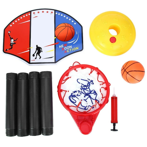 Miniatura De Baloncesto Suave E Inofensiva, Regalo Deportivo Portátil Para Niños, Plástico + Cuerda De Nailon Para Exteriores Para El Hogar