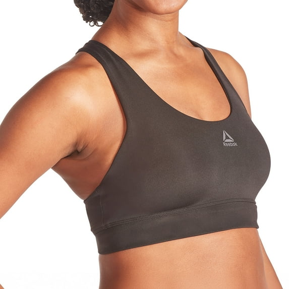 Reebok Womens Medium Impact Pro-Series Interlock Sports Bra, Sizes S-3XL