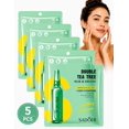thumbnail image 1 of Kit 5 Mascarillas Faciales Calmantes Y Eliminadoras De Acné Árbol de Té, 1 of 5