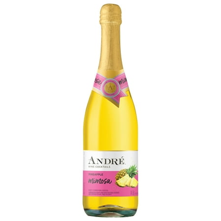 Andre Mimosa Pineapple Sparkling Wine Cocktail, 750ml Bottle