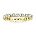 thumbnail image 2 of Bling Jewelry Womens Bridal Cocktail Statement Ring CZ Eternity Wedding Band, 2 of 5
