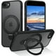 thumbnail image 1 of wonima11 DUEDUE for iPhone SE 2022 Case Magnetic, iPhone SE 2020 Cover, iPhone 7/8 Case with Stand[Compatible with Magsafe], Translucent Matte Cover Kickstand Phone Cases for iPhone SE/8/7, Black, 1 of 1