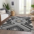 thumbnail image 6 of Addison Rugs Mayfield Premium Machine Washable Transitional Tribal Black Rectangle Rug, 9' x 12', 6 of 6