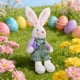 thumbnail image 1 of Juguetes de piscina, juguetes para bebés, juguetes para niños pequeños, conejito de Pascua, muñeco de pelusa, decoración de primavera, adorno para fiesta en casa, azul claro, verde, blanco, pareja, fl, 1 of 6