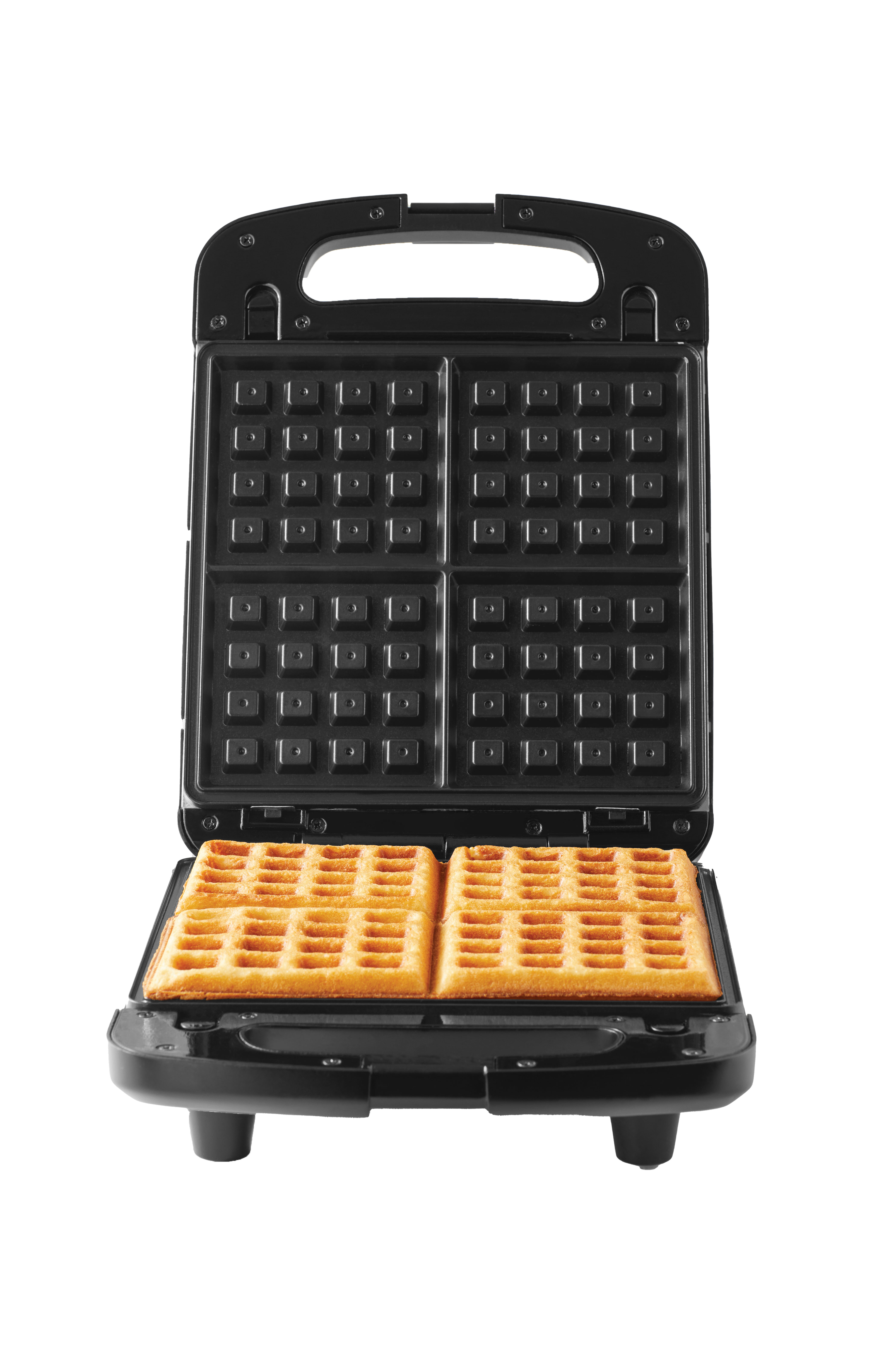 Mainstays 4-Slice Waffle Maker with Removable Plates photo 6