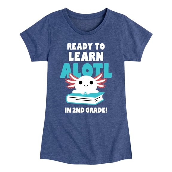 Instant Message - Learn Alotl In 2nd Grade - Toddler & Youth Girls Short Sleeve Graphic T-Shirt