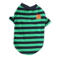 thumbnail image 1 of Camiseta transpirable para mascotas, camisa a rayas para perros, ropa para mascotas a rayas de primavera, ropa para perros a rayas, artesanía Superior, 1 of 8