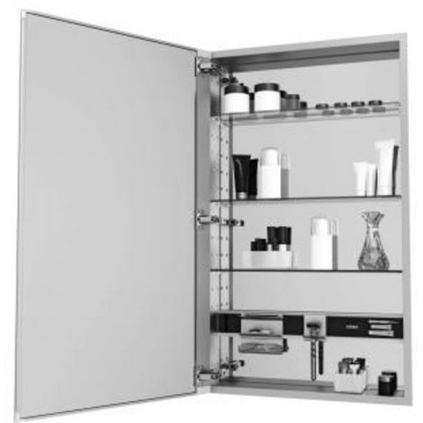 Robern Mc2430d4fbl M Series 24" X 30" X 4" Single Door Medicine