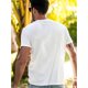 thumbnail image 2 of Camiseta casual premium para hombre - Manga corta con estampado elegante, transpirable, 100 % algodón, lavable a máquina - Perfecta para el verano. Para adultos, hombres, mujeres, adolescentes, jóvene, 2 of 4