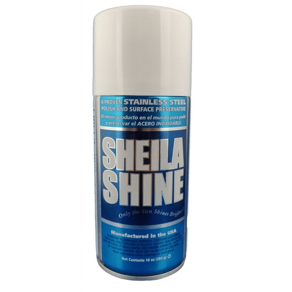 Sheila Shine Stainless Steel Cleaner Aerosol 10 Oz, 3 Each