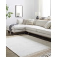 thumbnail image 6 of Hauteloom Yuuki Jute Living Room, Bedroom Area Rug - Traditional, Transitional - Ivory, Tan - 18" Sample, 6 of 9
