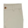 thumbnail image 2 of Wonder Nation Boys School Uniform Flat Front Shorts, 2-Pack, Sizes 4-18 & Husky, 2 of 3