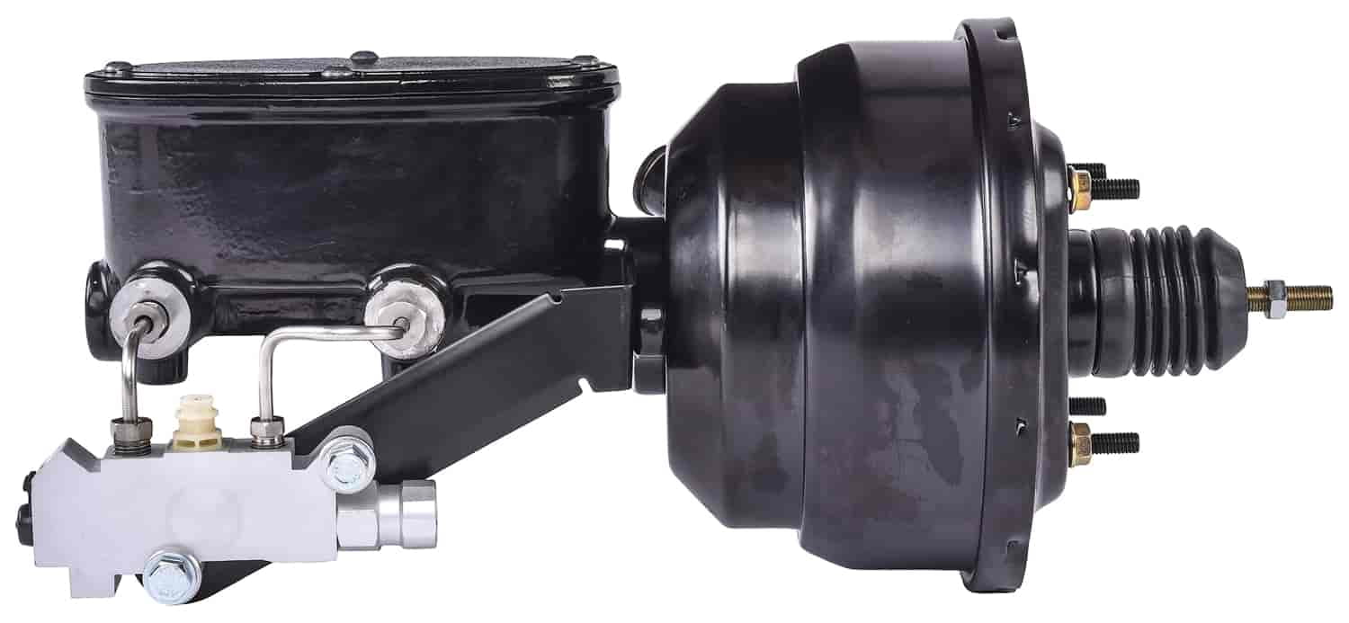JEGS 631018 Power Brake Booster Conversion kit Disc/Drum 8 in. Black