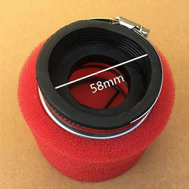 Foam Air Filter Straight 58MM For ATV Quad Dirt Pit Bike Racing Motorcycle Scooter Bike Dirt Pit ATV