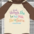thumbnail image 4 of Inktastic Funny Shakespeare Quote Boys or Girls Long Sleeve Baby Bodysuit, 4 of 5