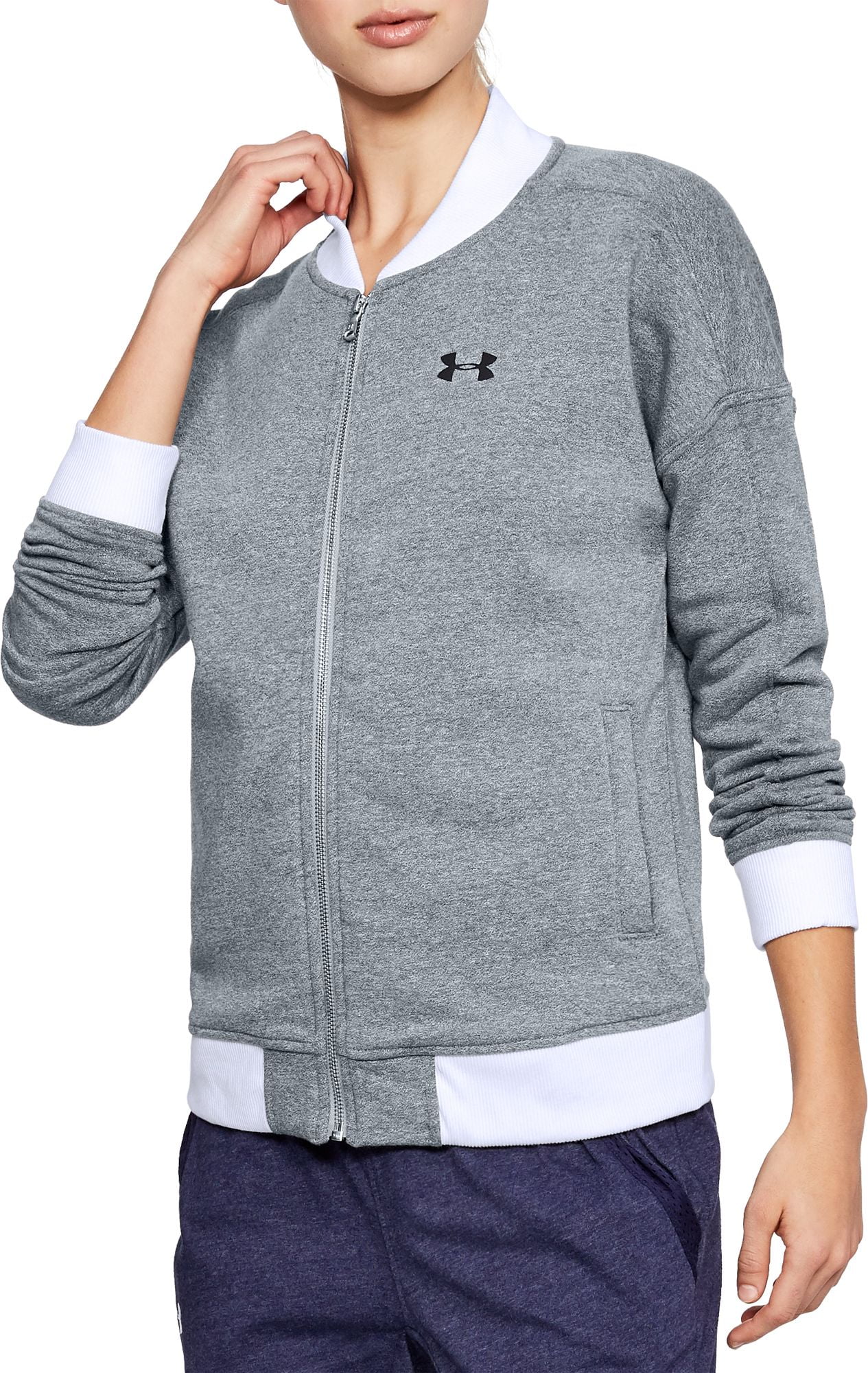Under Armour Under Armour Women's Threadborne Fleece Bomber Jacket