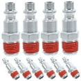 thumbnail image 6 of HOMEMAXS 10pcs Industrial Air Plug 1/4" Npt Male Quick Connect Pneumatic Plugs Air Compressor Parts Industrial Air Fittings For Pneumatic Tools, 6 of 7
