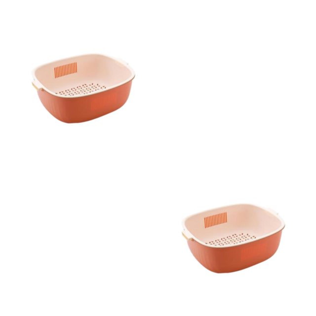 Toystoory Multi-purpose Drain Basket For Convenient And Practical Vegetable Washing Sturdy And Durable Vegetable Washing Basket Type2 NO2