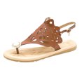 thumbnail image 2 of Chanclas diarias de verano Ocio Playa Hueco Zapatillas planas para mujer Wmkox8yii  nm4825, 2 of 6