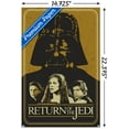 thumbnail image 2 of Star Wars: Return of the Jedi - Gold Illustration Wall Poster, 14.725" x 22.375", 2 of 6