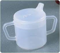 Providence Spillproof Sippy 2 Handle Mug with Lid, 8 Ooz
