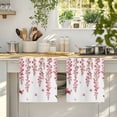 thumbnail image 4 of Butterfly Flower Kitchen Towels Set of 4, Watercolor Farmhouse Country Pink Floral Absorbent Dish Towels for Kitchen, Microfiber Hand Towel, Quick Drying Tea Towel for Cleaning Decorative Dishcloths, 4 of 7