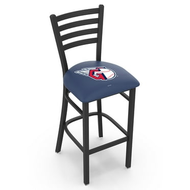 L014 - 36" Black Wrinkle Missouri Swivel Bar Stool with Ladder Style Back by Holland Bar Stool Co.