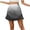 #424-Black, variant on TaTaai Women's Casual Versatile Ombre Print A-Line Short Skirt Fashion Zipper Comfortable Mini Skirt Soft Lightweight Fabric for Spring Summer Daily and Party Wear Gift