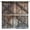 Style-1, variant on Rustic Barn Door Curtains,Farmhouse Wooden Board Plank Vintage Western Brown Cabin Country Bedroom Living Room Window Drapes 84x84in, Style