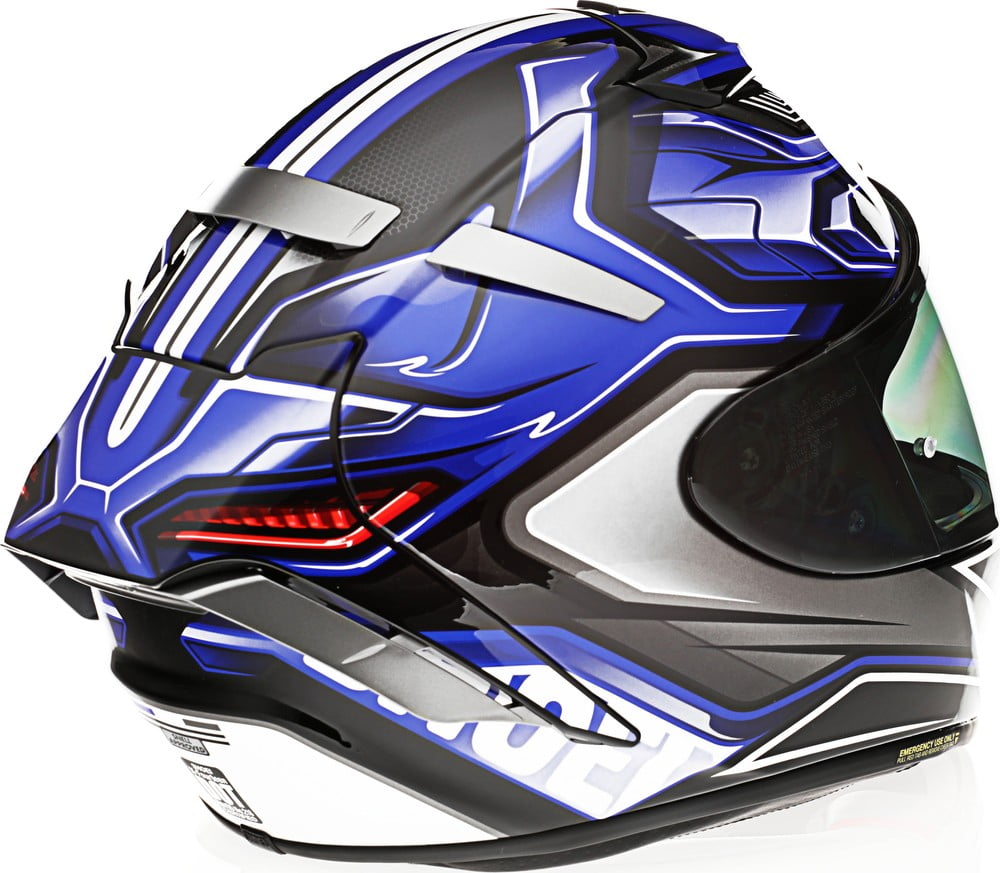 Shoei X-14 AERODYNE TC-2 Blue Helmet size Medium - Walmart.com